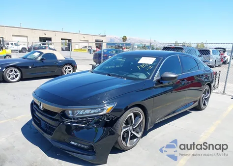 2020 Honda Accord Sport из США, поврежденный, VIN 1HGCV1F33LA123006